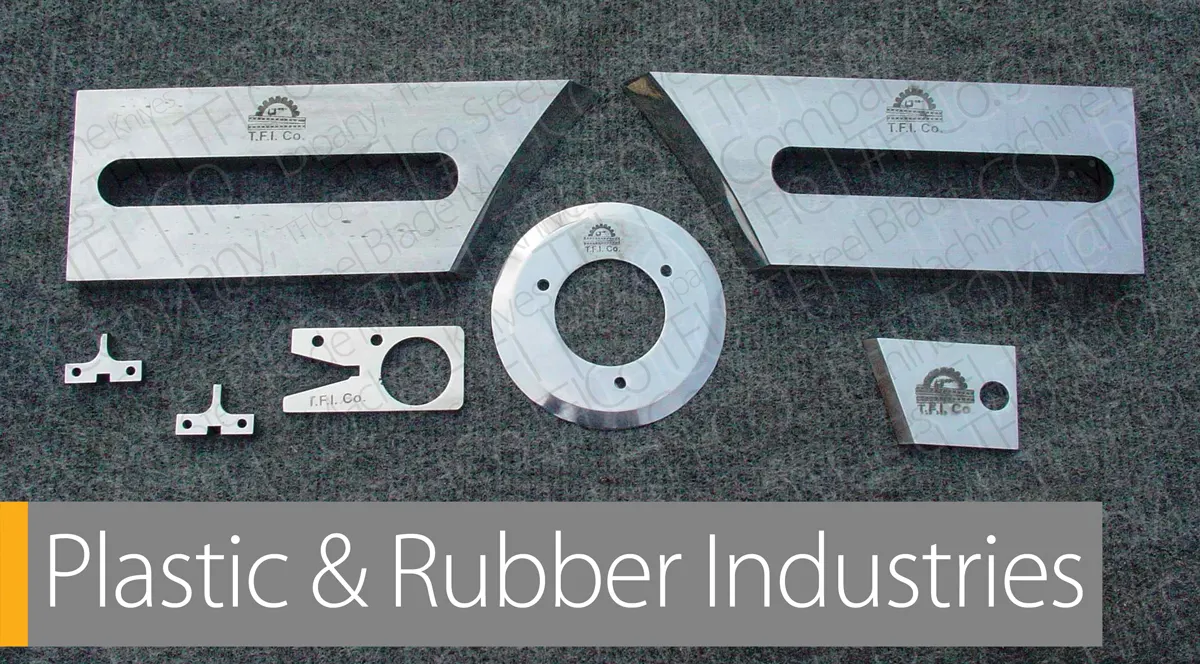 Plastic Rubber Blade