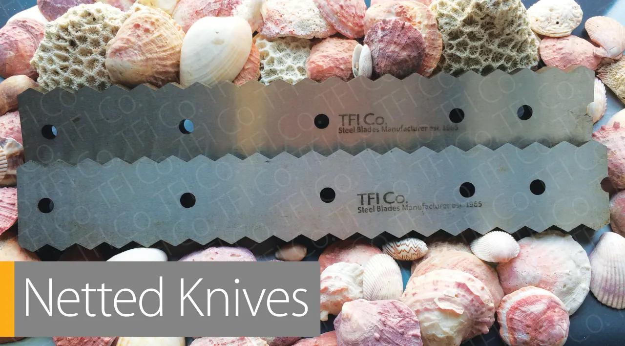 Netted Knives Metal Blade