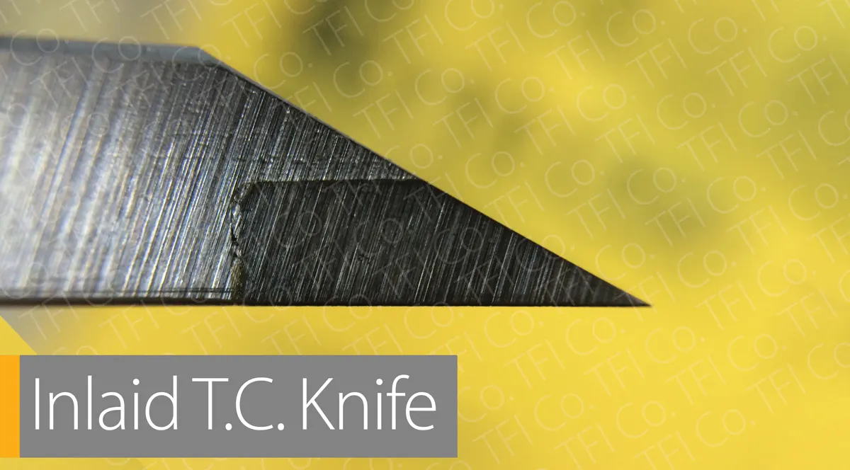 Inlaid TC Knives