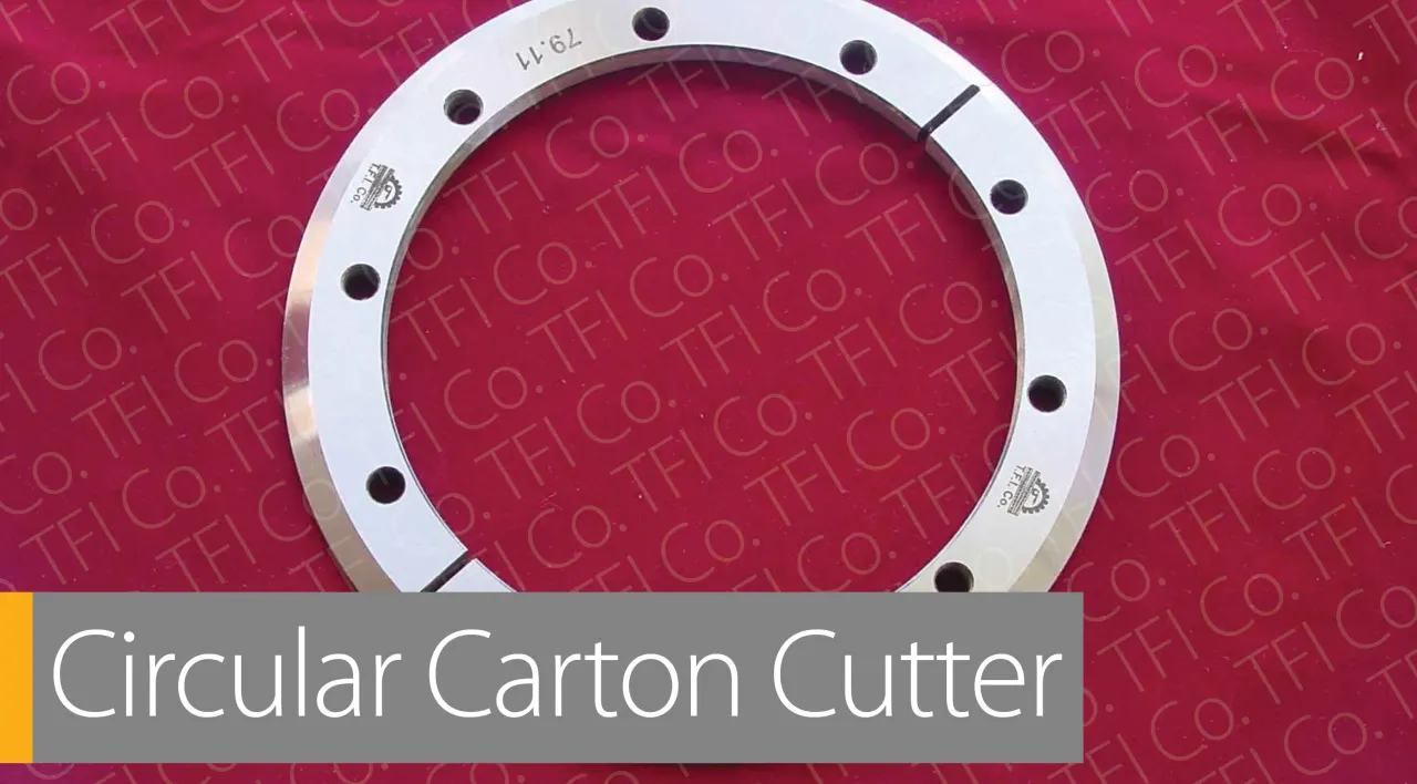 Circular Carton Blade