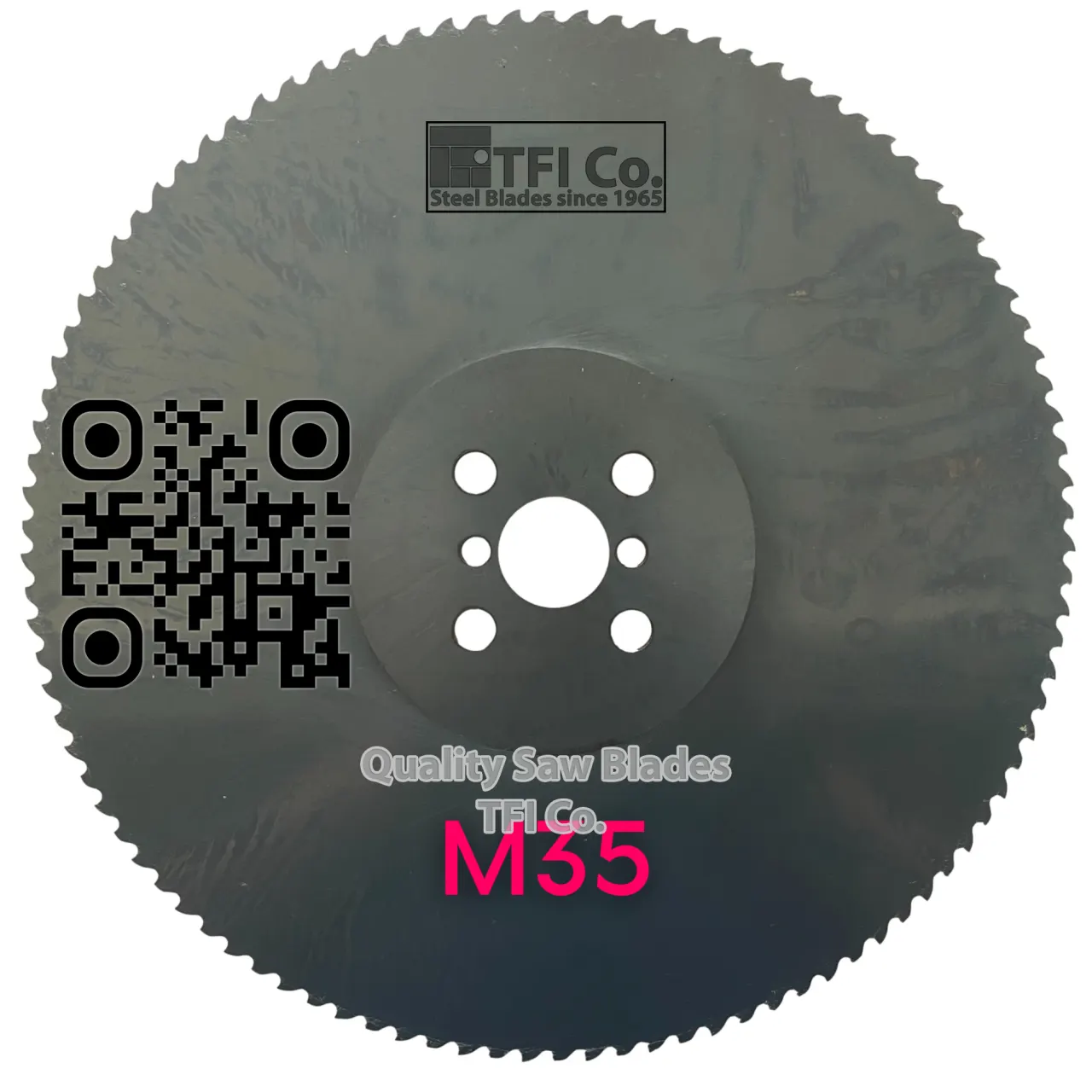 HSS M35 Co5 Cold Saw Blade 350 x 3.0 x 32 dimensions title UAE TFI Co.